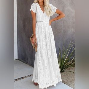 Women’s Boho Summer Dress Wedding Dress size XL